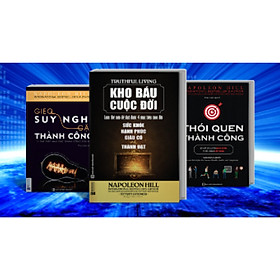 Bộ Sách Kinh Điển NAPOLEON HILL ( KHO BÁU CUỘC ĐỜI + GIEO SUY NGHĨ GẶT THÀNH CÔNG + THÓI QUEN THÀNH CÔNG)