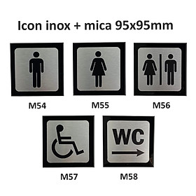 Mua Icon mica + inox M59 / M60 / M61 / M62 / M63 95x95mm
