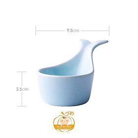 Mua Bát Ăn Dặm Gốm Sứ Hình Đuôi Cá Cho Bé