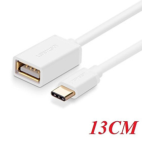 Mua Ugreen UG30176US154TK 13CM màu Trắng Dây USB Type-C sang USB 2.0 - HÀNG CHÍNH HÃNG