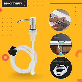 Mua Vòi hút nước rửa chén  vòi hút nước rửa bát tự bơm hút nước rửa chén Inox - ống dẫn dài 1 2m