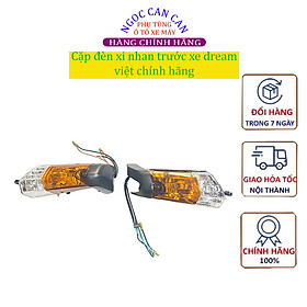 Cặp đèn xi nhan trước xe Dream Việt hàng đẹp