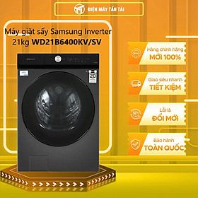 Mua Máy giặt sấy Samsung Inverter 21 Kg WD21B6400KV/SV - hàng chính hãng - chỉ giao HCM