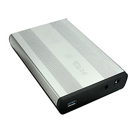 USB 3.0 to SATA External 3.5" HDD Enclosure Case, Easy to Install Protect Your HDD Away Damage