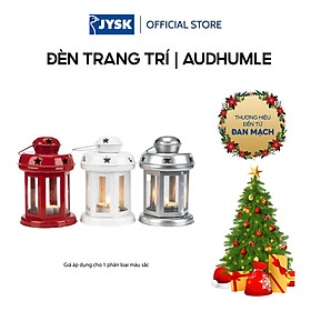 Đèn trang trí | JYSK Audhumle | kim loại/thủy tinh | nhiều màu | DK10xC15cm