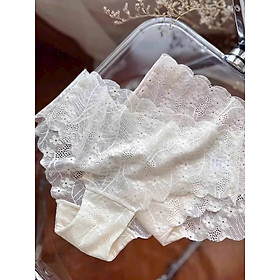 Quần Lót Nữ 2341 Ren Hoa Cao Cấp Mềm Mại Ôm Nửa Mông Gợi Cảm