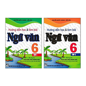 Hình ảnh Sách - Combo Hướng Dẫn Học Và Làm Bài Làm Văn Ngữ Văn Lớp 6 (Tập 1+Tập 2) - Bám Sát SGK Kết Nối Tri Thức Với Cuộc Sống