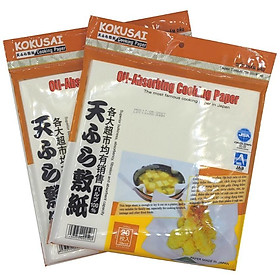 Mua Giấy thấm dầu chiên rán nhật bản  hàng nội địa nhật   giúp hút bớt dầu mỡ trong đồ chiên rán giúp đồ ăn giòn hơn