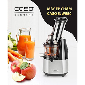 Mua Máy Ép Chậm Caso SJW550  Máy Ép Nước Trái Cây  Hoa Quả Công suất 200W  Ép Nguyên Quả Tích Hợp 3 Lõi Lọc  Nhập Đức