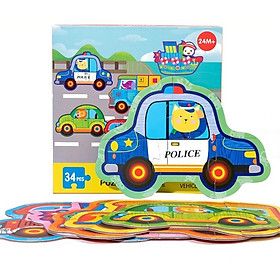 Đồ chơi ghép hình Vehicle 34 miếng