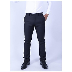 OWEN - Quần âu nam màu Xanh Navy dáng SLIMFIT có cạp tăng đơ co dãn - DÁNG ÔM chất nano co dãn 220508