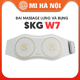 Đai massage lưng bụng SKG W7 giảm đau nhức lưng bụng hiệu quả với xung điện | KATA Beauty Technology