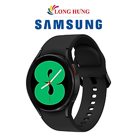 Đồng hồ thông minh Samsung Galaxy Watch4 40mm viền thép dây da...