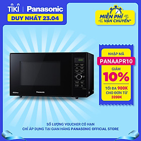 Lò Vi Sóng Inverter Tích Hợp Nướng Panasonic NN-GD37HBYUE Công Suất 1000W (23L)- Hàng Chính Hãng