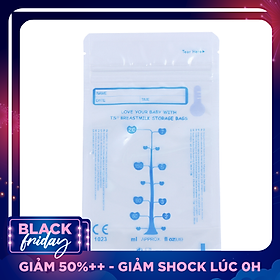 Hộp 30 Túi Đựng Sữa Mẹ (Trữ Sữa Mẹ) Cảm Ứng Nhiệt Unimom UM870176 (210ml)
