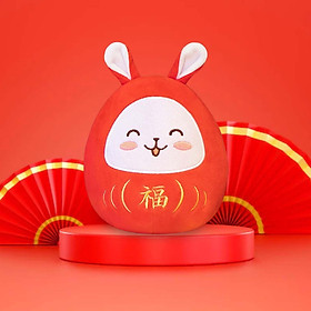 Chinese New Year Plush Toys Decorative Cuddly Pillow Cute for Home Decor