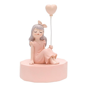 Hình ảnh Music Box Rotating Musical Box Kid Gift Desktop Ornament Collectible Pink