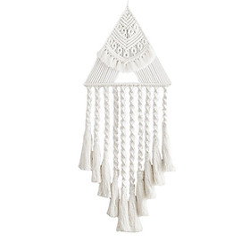 Hand Woven  Macrame Wall Hanging Boho Tapestry for Home Decor