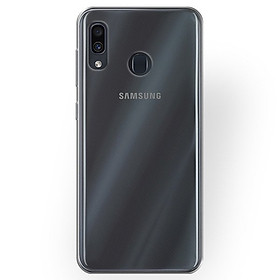 Ốp lưng dẻo cho Samsung Galaxy A20 / Galaxy A30 hiệu Ultra Thin mỏng 0.6mm chống trầy - Hàng chính hãng - Clear