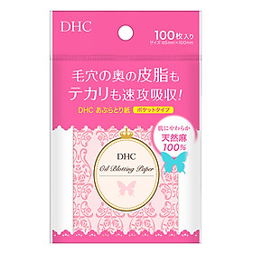 Giấy Thấm Dầu DHC Oil Blotting Paper (100 Miếng)