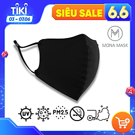 Combo 3 Khẩu Trang 3D MONA MASK N99 Chống Nắng Tia Uv Lọc 99% Bụi Mịn Pm 2.5