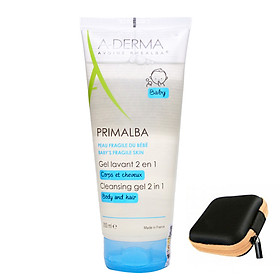 A-Derma Primalba Cleansing Gel 2in1: Sữa Tắm Gội Cho Bé (200ml)
