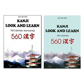 Download sách Combo KanJi Look And Learn 560 - N3-N2