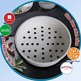 Mua Khay hấp thức ăn nhựa Việt Nhật hình tròn Xửng hấp đồ ăn  bánh bao  xôi ..an toàn tiện lợi