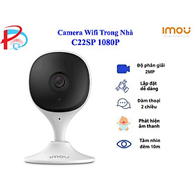 CAMERA WIFI IMOU TRONG NHÀ CUE 2E C22SP 2MP MẪU MỚI - ĐÀM THOẠI 2 CHIỀU - HÀNG CHÍNH HÃNG