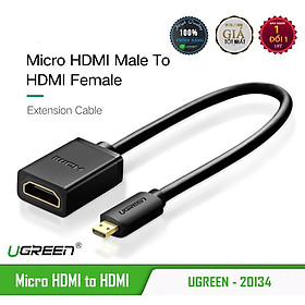 Cáp Micro HDMI to HDMI Ugreen 20134 - Hàng chính hãng