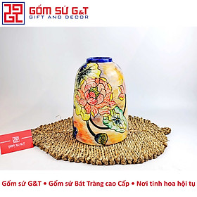 Mua Lọ hoa chuông sen vây Gốm Sứ G&T