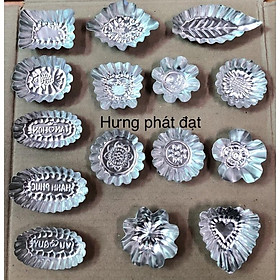 Mua 10 khuôn bánh bò nhôm có thể làm khuôn bánh tart hoặc đổ rau câu