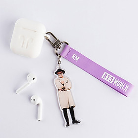 Móc khóa BTS WORLD Strap Keyring 40 x 170 x 5 mm
