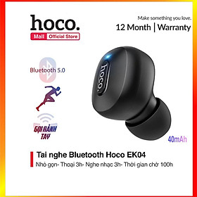 Mua Tai Nghe Bluetooth Hoco EK04 V5.0 1 bên mini siêu nhỏ pin lâu