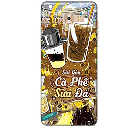 Ốp lưng dành cho điện thoại  SAMSUNG GALAXY C9 PRO Hình Sài Gòn Cafe Sữa Đá - Hàng chính hãng