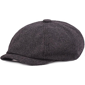 Men Retro Fashion Cotton Cap Simple All-match Beret Flat Cap
