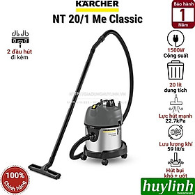 Mua Máy hút bụi khô và ướt công nghiệp Karcher NT 20/1 Me Classic - Dung tích 20 lít - 1500W - Hàng chính hãng