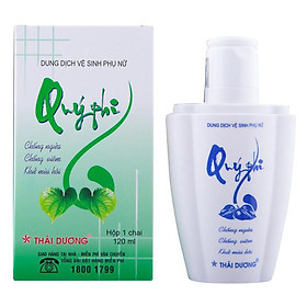 Dung Dịch Vệ Sinh Phụ Nữ Quý Phi 120ml - Xanh