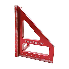 Square Angle Ruler Miter High Precision Marking Gauge for Engineer Carpenter