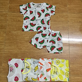 Combo 5 bộ Cotton Giấy đủ size cho bé từ 5