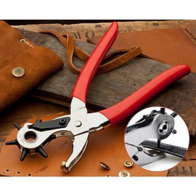 Mua KỀM BẤM LỖ DÂY NỊT  THẮT LƯNG  ĐỒNG HỒ  ĐỒ DA CÁC LOẠI CHUYÊN DỤNG CÓ 6 ĐẦU ĐỤC LỖ