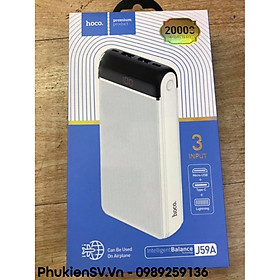 Pin sạc dự phòng Hoco J59A 20.000mAh - HÀNG CHÍNH HÃNG