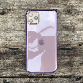 Ốp lưng dẻo chống sốc cao cấp dành cho iPhone 11 Pro - Màu tím mờ