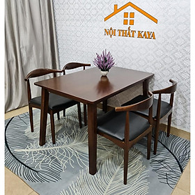 Mua Bộ bàn 4 ghế Bull-đầu bò 1m2 (Nâu)