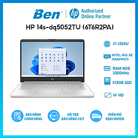 Mua Laptop HP 14S-DQ5052TU i7-1260P/8GB/512GB/Win11 6T6R2PA - Hàng chính hãng