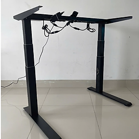 Mua Bàn Làm Việc Nâng Hạ MAH-ARL23   mặt bàn acrylic màu đen nhẵn