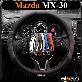 Bọc vô lăng da PU dành cho xe Mazda MX-30 cao cấp SPAR - OTOALO