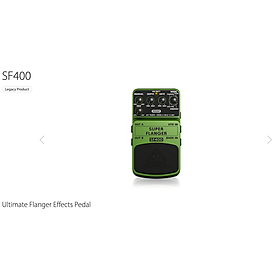 Mua Bàn đạp hiệu ứng đàn ghita Flanger SF400 Behringer - Hàng chính hãng