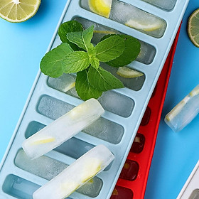 Mua Khuôn làm đá viên có nắp đậy COMBO 3 Khay làm đá mini trữ tủ lạnh tiện ích khay đá màu sắc tinh tế đồ gia dụng đẹp