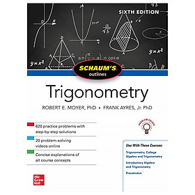 Hình ảnh sách Schaum's Outline Of Trigonometry, Sixth Edition